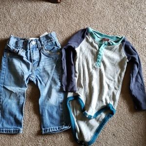 12-18 month onsie/jeans